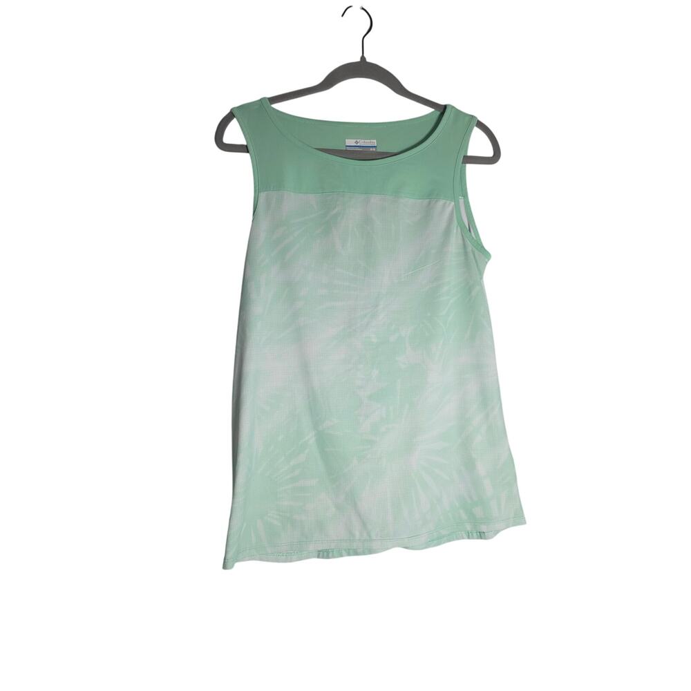 Columbia Chill River Tank Mint Green Women's Medium Sporty Outdoors Athleisure